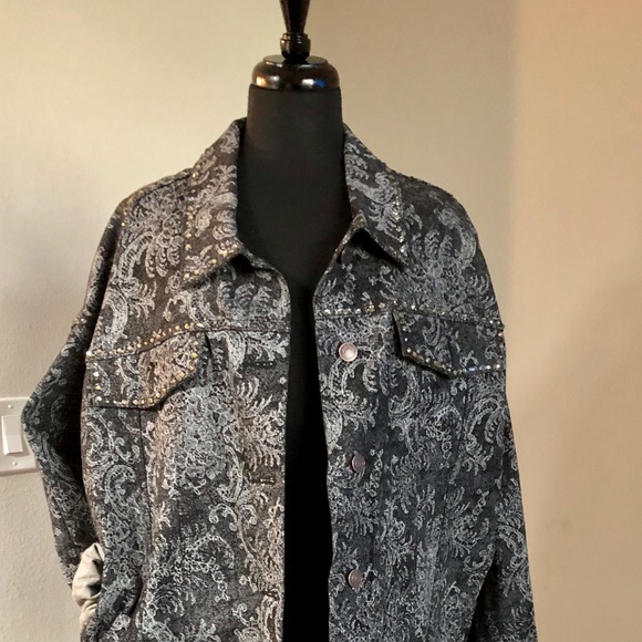 🔥MARC JACOBS Oversized Denim Bomber Jacket - Picture 8 of 8